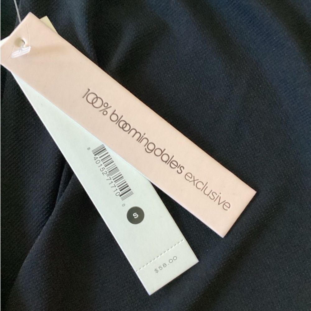 Aqua Bodysuit Top Women’s Size Small Color Black - Picture 3 of 6